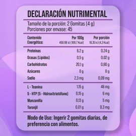 Gomitas Avant Sleep Dormir Teanina Toronjil 90g Tlali