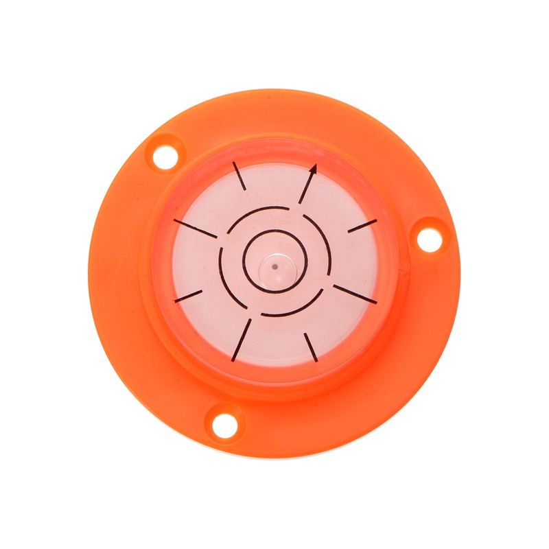 sourcing map High Precision Horizontal Bubble Level 49x12mm Round Bull's-Eye