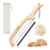 AIEVE Bread Bow Knife For Homemade Bread with 2 Thickness