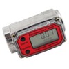Mini Digital Turbine Flowmeter Diesel Fuel Flow Meter 10‑200L 1"