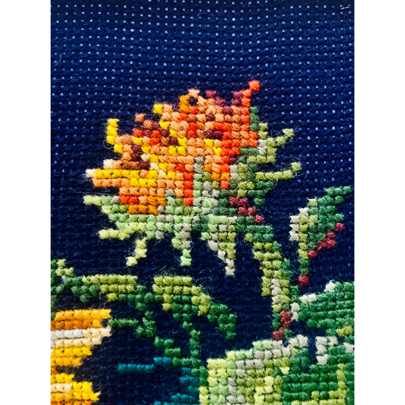 RIOLIS Sunflowers Counted Cross Stitch Kit-9.75"X19.75" 10 Count