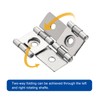 uxcell Double Acting Hinges Folding Screen, 8Pcs 1.85" Double Swing