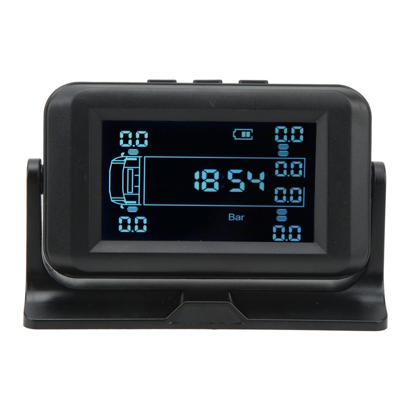 12 Wheel Tire Pressure Monitor 4 Alarm Modes DC 5V