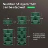 VIVOSUN 5 Tier Vertical Gardening Stackable Planter for 1 Pack,