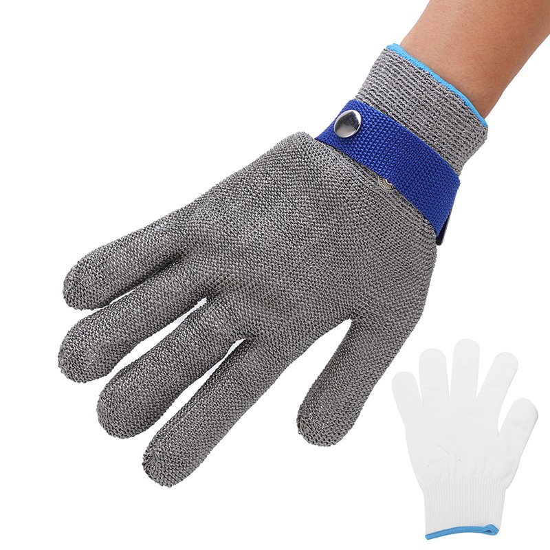 316 Stainless Steel Wire Glove Level 5 Cut Proof Stab