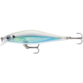 Esca con Ami Due N. 6, 0.9-1.2m di Profondità di Nuoto, 9cm Dimensioni, Albino Shiner