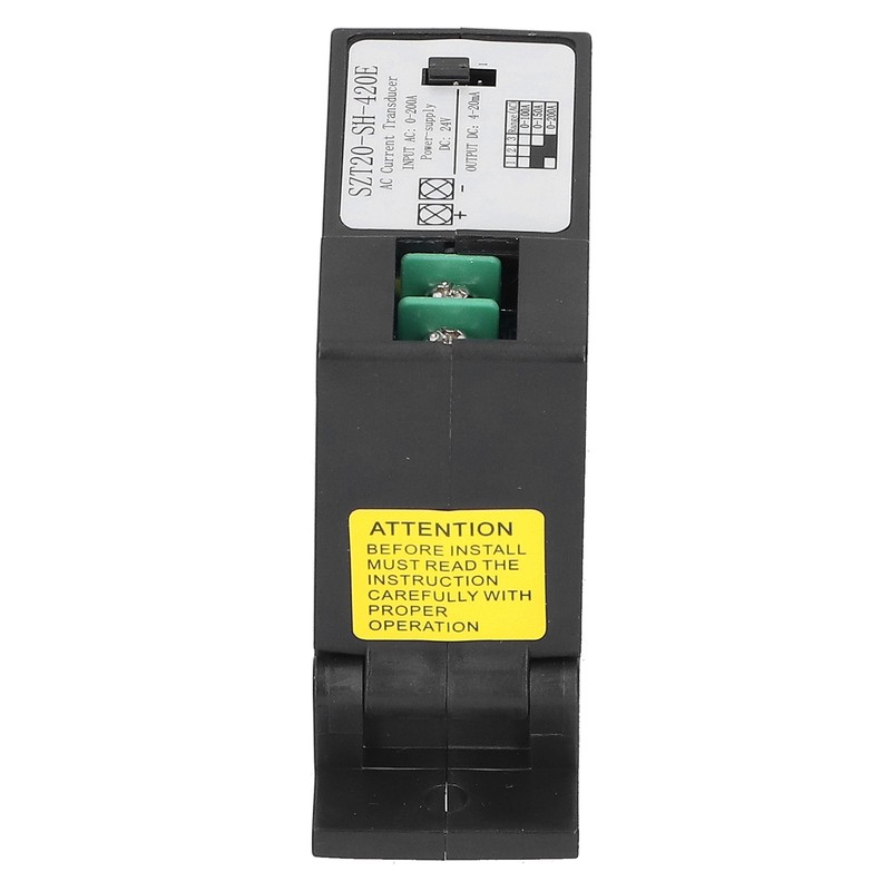 AC Current Converter Transmitter Transducer Industrial Supplies 0‑200A SZT20‑SH‑420E