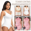ONEW Shapewear Women's Body Shaper Tummy Control Shaping Bodysuits V-Neck