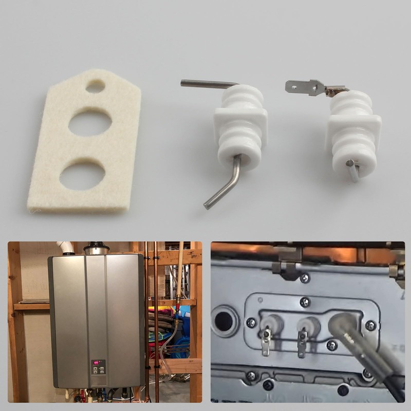 RMSPO 104000012 Flame Rod Electrode Kit of Rinnai Tankless Water