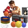 WOSWEIR Boxing Reflex Ball - Improve Speed, Agility & Coordination