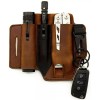 Multitool Flashlight Sheath Belt Leather EDC Pocket Organizer Pen Holder