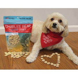 Charlee Bear Dog Treats Variety Pack includes Liver, Egg and Cheese, Chicken and Garden Vegetable, Turkey Liver and Cranberries