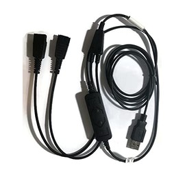 Starkey Products USB Y-Cord Training Adapter for All GNN QD Compatible Headsets for Use on Computers