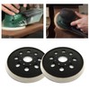 2 x Sanding Discs 125 mm Velcro Backing Pad for