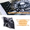 Espear 6''x10'' Flag for Harley Motorcycles, 2nd Amendment Flags, Double-Sided