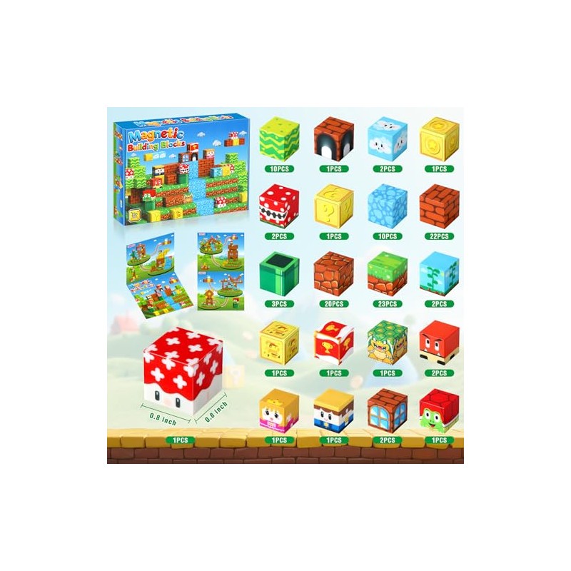 LUVTOY Magnetic Building Style B