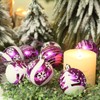 Sea Team Delicate Painting & Glittering Shatterproof Christmas Ball Ornaments