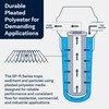 SpiroPure SP-R20 10x2.5 20 Micron Pleated Polyester Sediment Water Filter