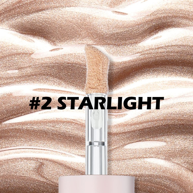 Erinde Liquid Highlighter - Face Highlighter Bronzer Makeup Stick, Natural