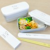 OSK Rilakkuma HS-16 Pull Lid Chopsticks Case Set