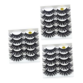Vaguelly 15 Pairs Volume Fake Eyelashes for Realistic Makeup Lash Extensions Durable Comfortable for Daily Wear Special Occasions Enhance Your Eye Beauty