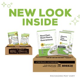 Purina Tidy Cats Breeze Litter System Cat Refill Bundle - 7.91 lb. Box