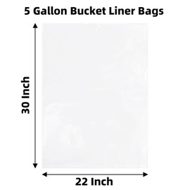 Yotelab 5 Gallon Bucket Liner Bags for Marinating and Brining, 10 Pieces Turkey Brine Bags