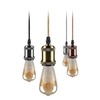 Kosnic Industrial Vintage Pendant Light Fitting with E27 Lamp Holder.