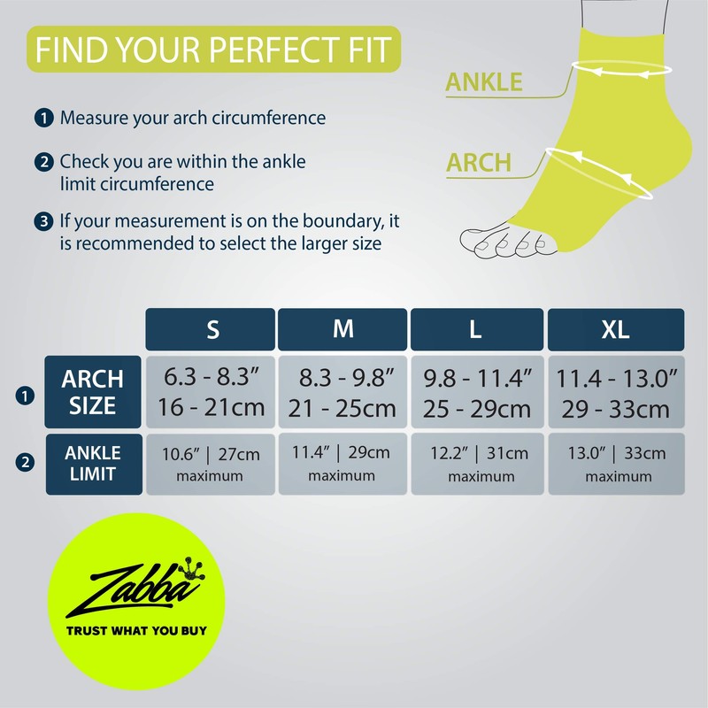 Rymora Plantar Fasciitis Support Socks - Compression Socks for Men