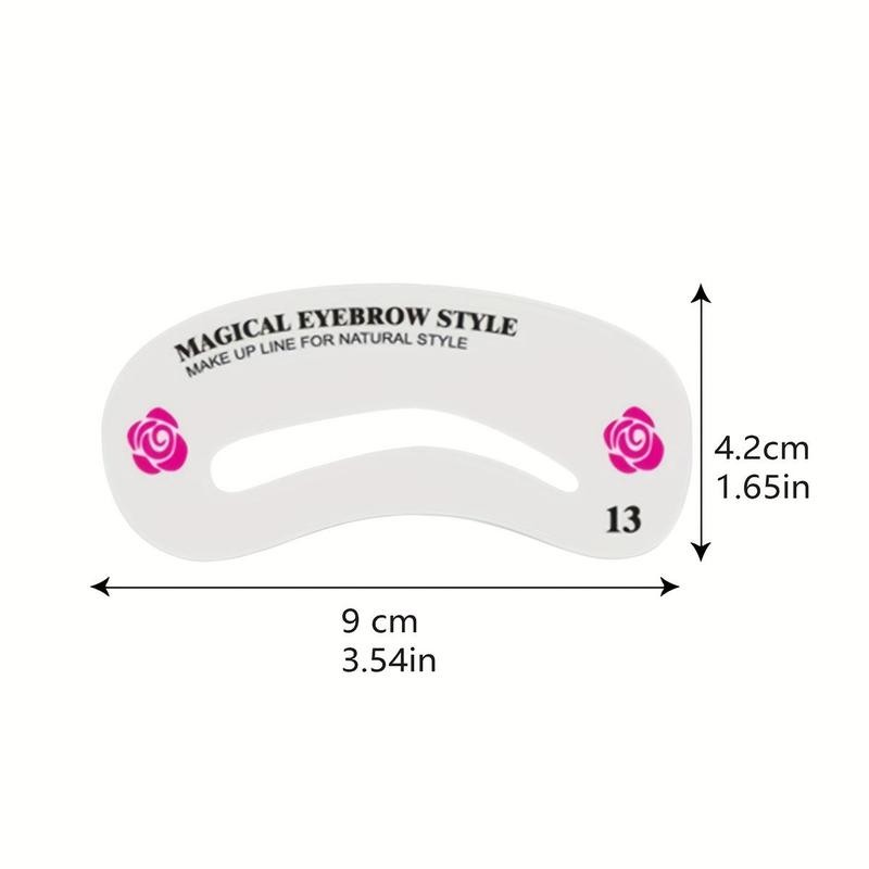 Eyebrow Stencil Kit, 24pcs/set Eyebrow Shaping Tool, Eyebrow Makeup Tool,