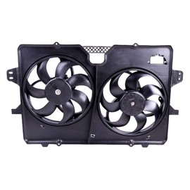 ASTOU Radiator Condenser Cooling Fans Assembly 621-038 Fit 2008-2011 for Mercury for Mariner 2.4L Premier Driver Passenger Side/LH RH Replacement ID 100578