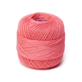Crochet OMEGA NO.20 [30grs] - 100% Mercerized Cotton Yarn for Fine Crochet - Color 25-Strawberry 264