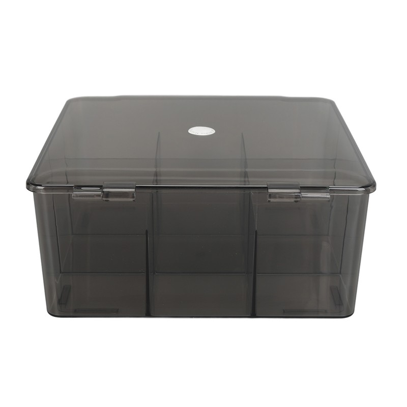 Flip Grids Storage Box Large Capacity Dustproof Easy Access Skincare
