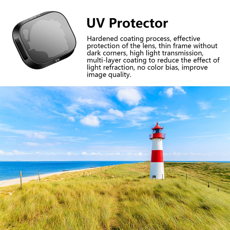 WANGCL Mini 3Pro Filter Camera Lenses 6 Piece Filter Sets