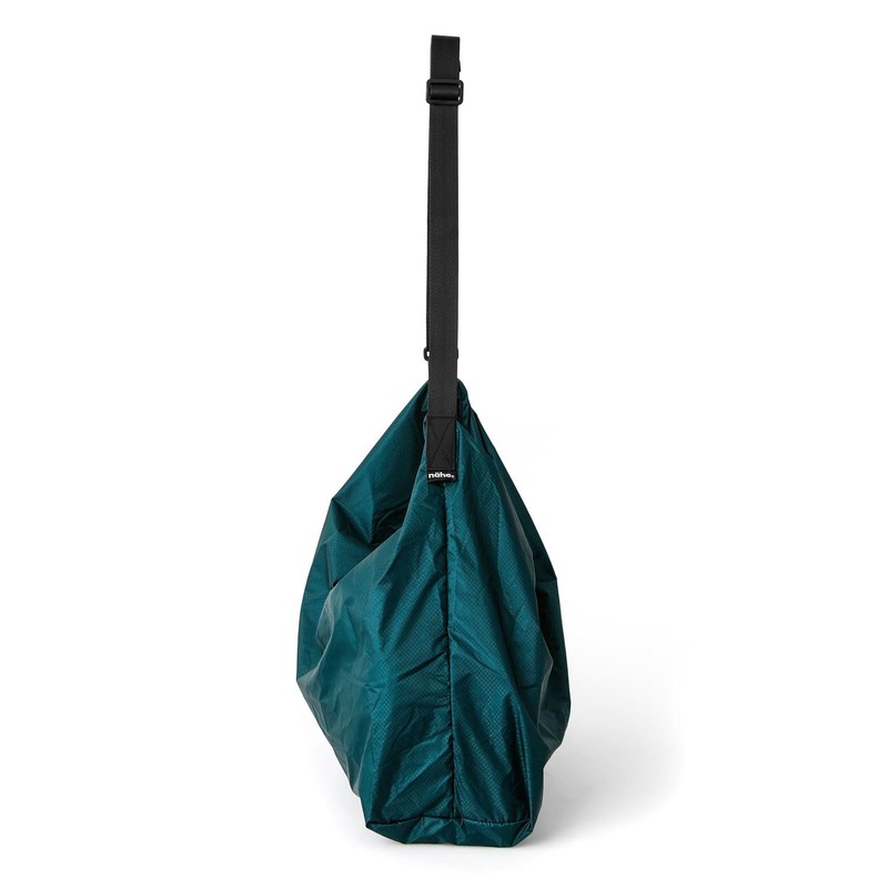 High Tide Packable Shoulder Bag, Turquoise Blue, Nahe Shoulder Bag,