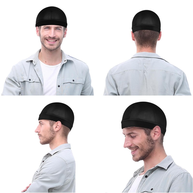 Silky Bonnet for Men, Wave Cap Satin Silk Hair Bonnet