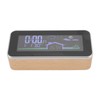 Digital Projection Alarm Clock VA HD Color Screen Wooden Weather