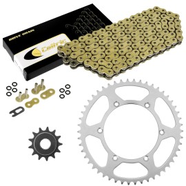 Kawasaki Gold O-Ring Drive Chain & Sprockets Kit for Kawasaki KX250F 2011-2017