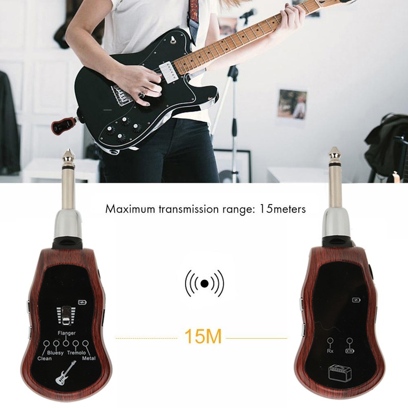 1 Pair Built in Battery 10 Channels 5 Effects Wireless