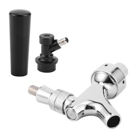 Stainless Steel Beer Keg Tap Faucet with Ball Lock Disconnect for Brewing Accessory