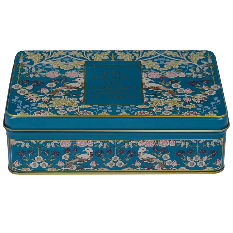 New English Teas Song Thrush & Berries Tea Tin with
