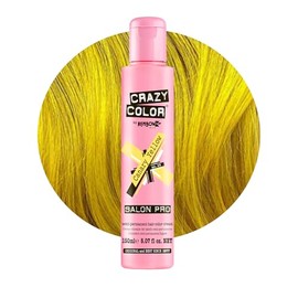 Crazy Color Crema de color semipermanente para el cabello, 150 ml, Amarillo canario