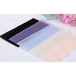 Frcolor Hair Gripper Seamless Bangs Holder Rectangle Hair Tie Bangs Fixing Hairpin Sticker Hair Tape 4 Pcs (Mixed Color)