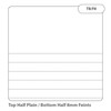 Rhino 8 x 6.5 Exercise Books, 32 Page/Top Half Blank