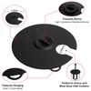 Hescred Sous Vide Precision Cooker Silicone Lids, Fits up to