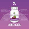 Resveratrol 100 Cápsulas, Extracto Puro, Reforzado con Semilla de Uva