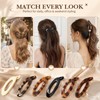 6 Pcs Banana Clips, 4.3 Inch Small Banana Hair Clips