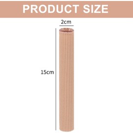 5 Pcs Cuttable Toe Protectors - Toe Protectors for Women - Relieves Toe Pressure - Soft Gel Lined with Elastic Fabric - Suitable for Toe Bandage, Corns, Blisters, Calluses and Bunion Treatment