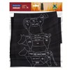 Tramontina 26466/100 Churrasco Apron, 100% Cotton, Black, Durable, Lightweight, For