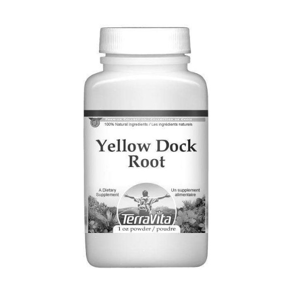 Yellow Dock Root Powder (1 oz, ZIN: 510802) - 3
